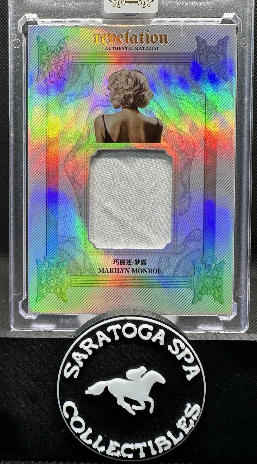 Marilyn Monroe 2025 Eternal Revelation /50 Dress Patch Authentic History Relic