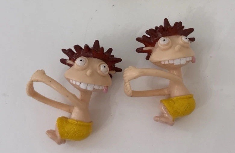 Vintage The Wild Thornberrys Donnie PVC Finger Hugger Hanger Toy Figure 90s