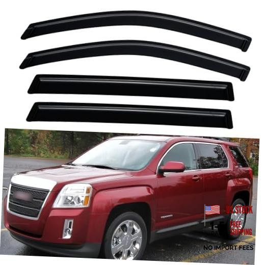 Visors for Out-Channel Vent Window Visors 2010-2017 GMC Terrain Vent