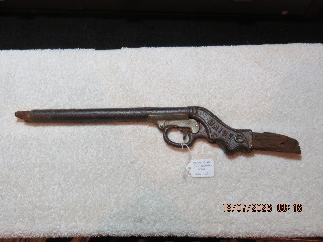 Daisy BB Gun Cast Iron Repeater – Barrel,.Grip Frame, and Trigger Assembly 1897