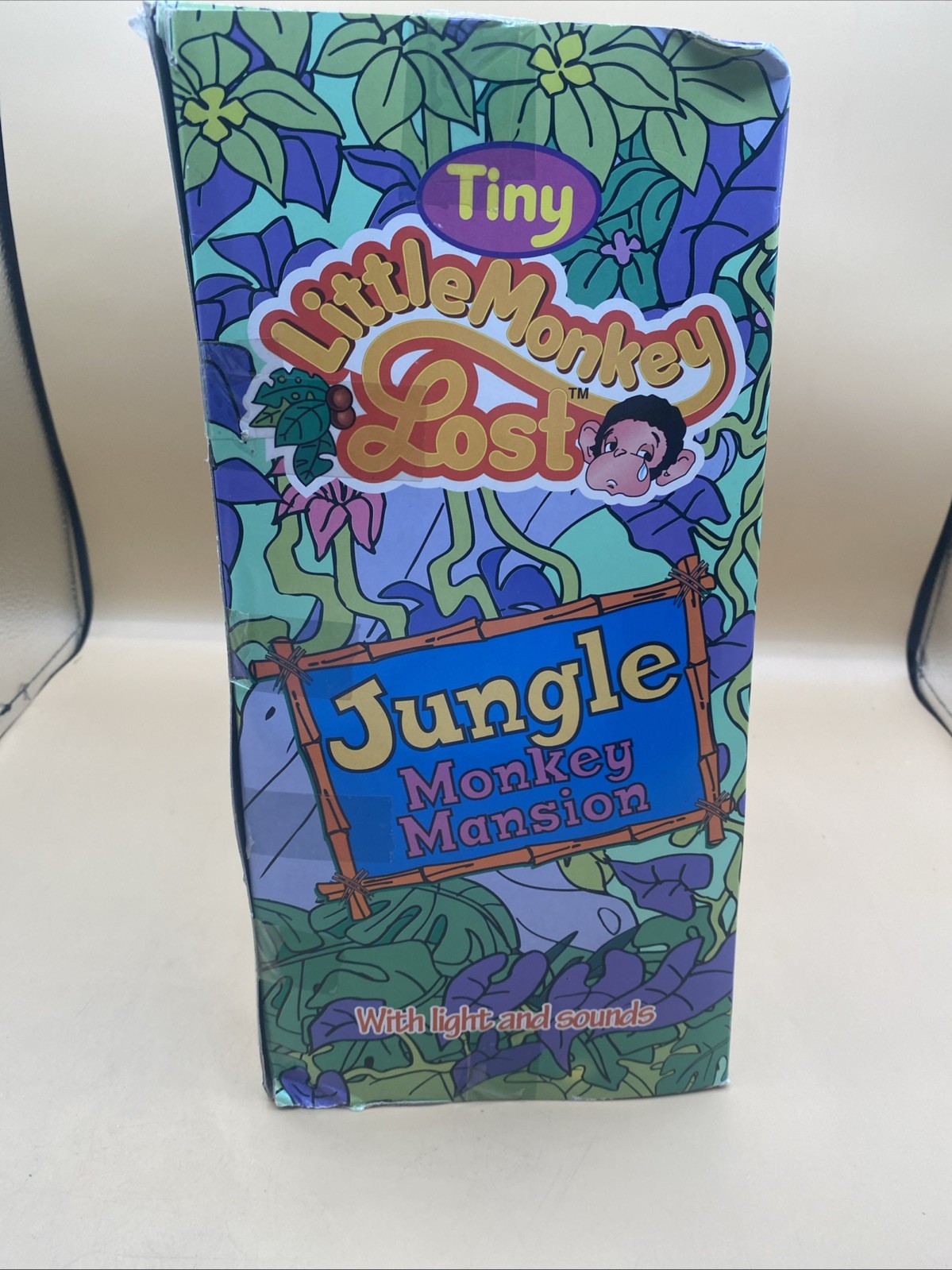 Rare Hosung Tiny Little Monkey Lost 1997 Jungle Monkey Mansion FREE SHIPPING!!