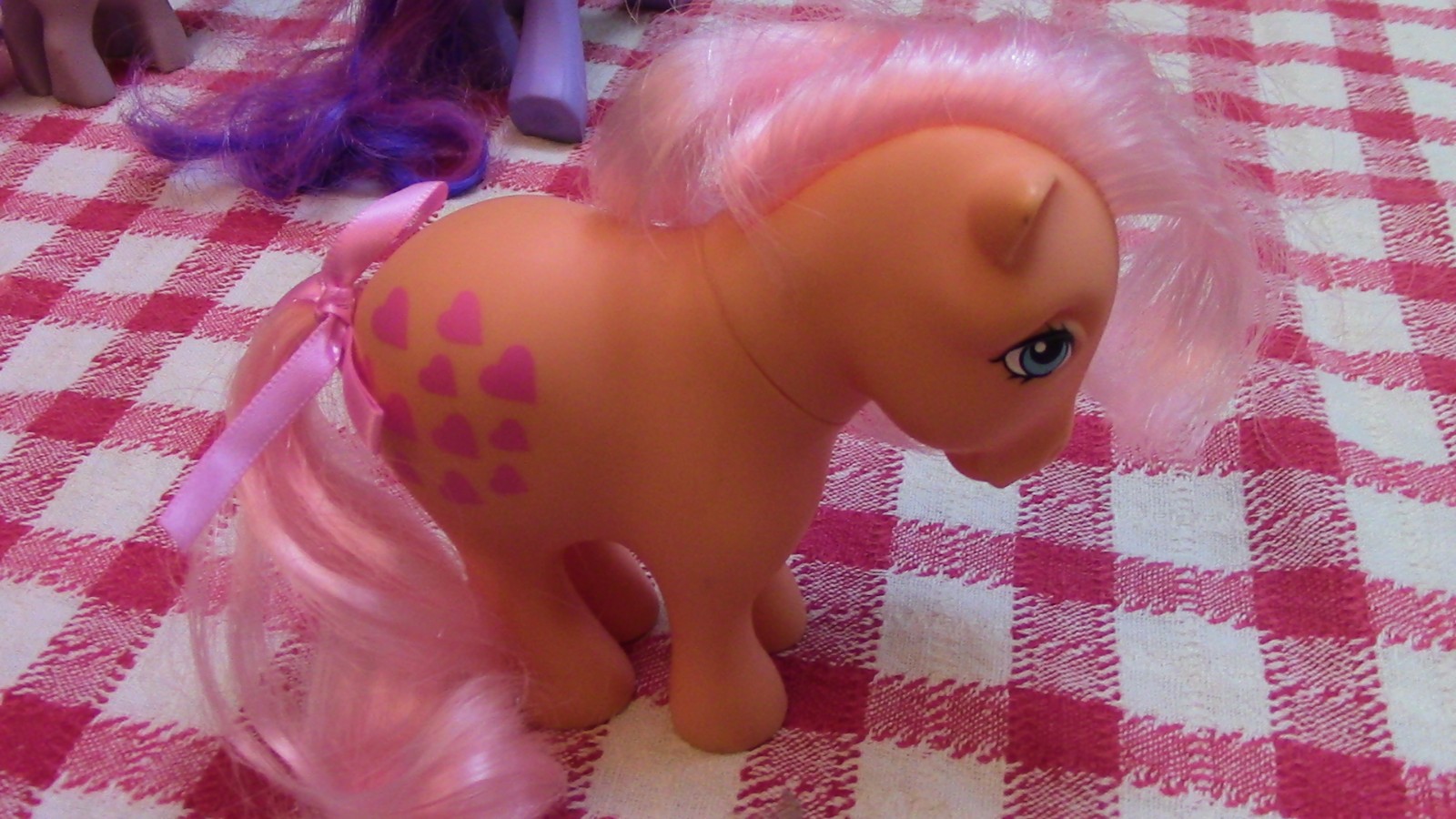 original MLP My little Pony 2017 35th anniversay Peachy – G1 remake