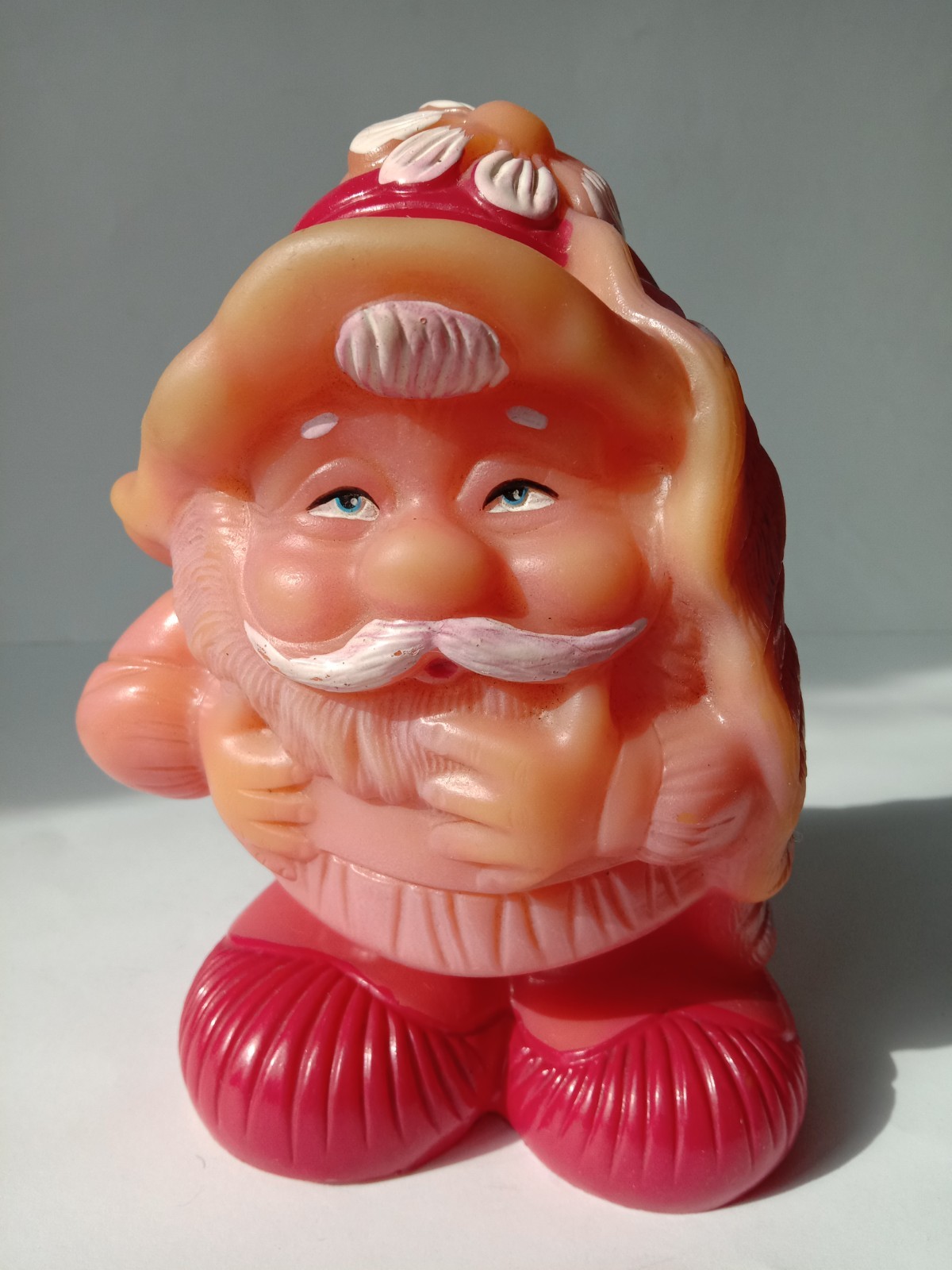 Vintage rubber toy “Good Forest Grandfather” from the USSR period