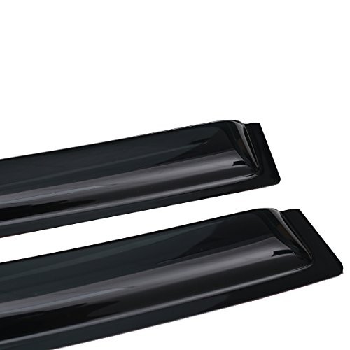 Lightronic Extra Durable Outside-Mount Auto Vent Window Visor, Fits 2017-2025