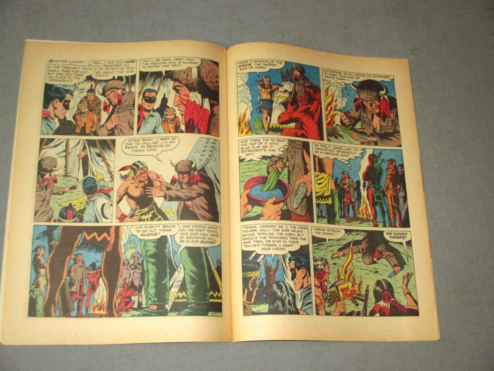 1956- DELL COMICS- THE LONE RANGER- NO.95-EARLY SILVER AGE- 10 CENT- NICE GRADE