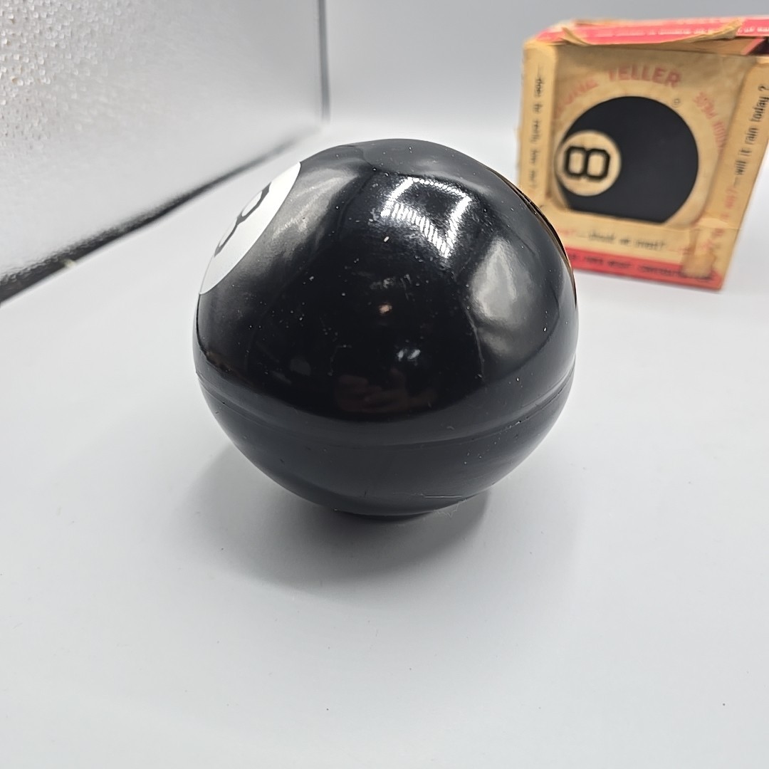 RARE Vintage Magic 8 Ball Fortune Teller w/ Original Box – Alabe Crafts USA 1948