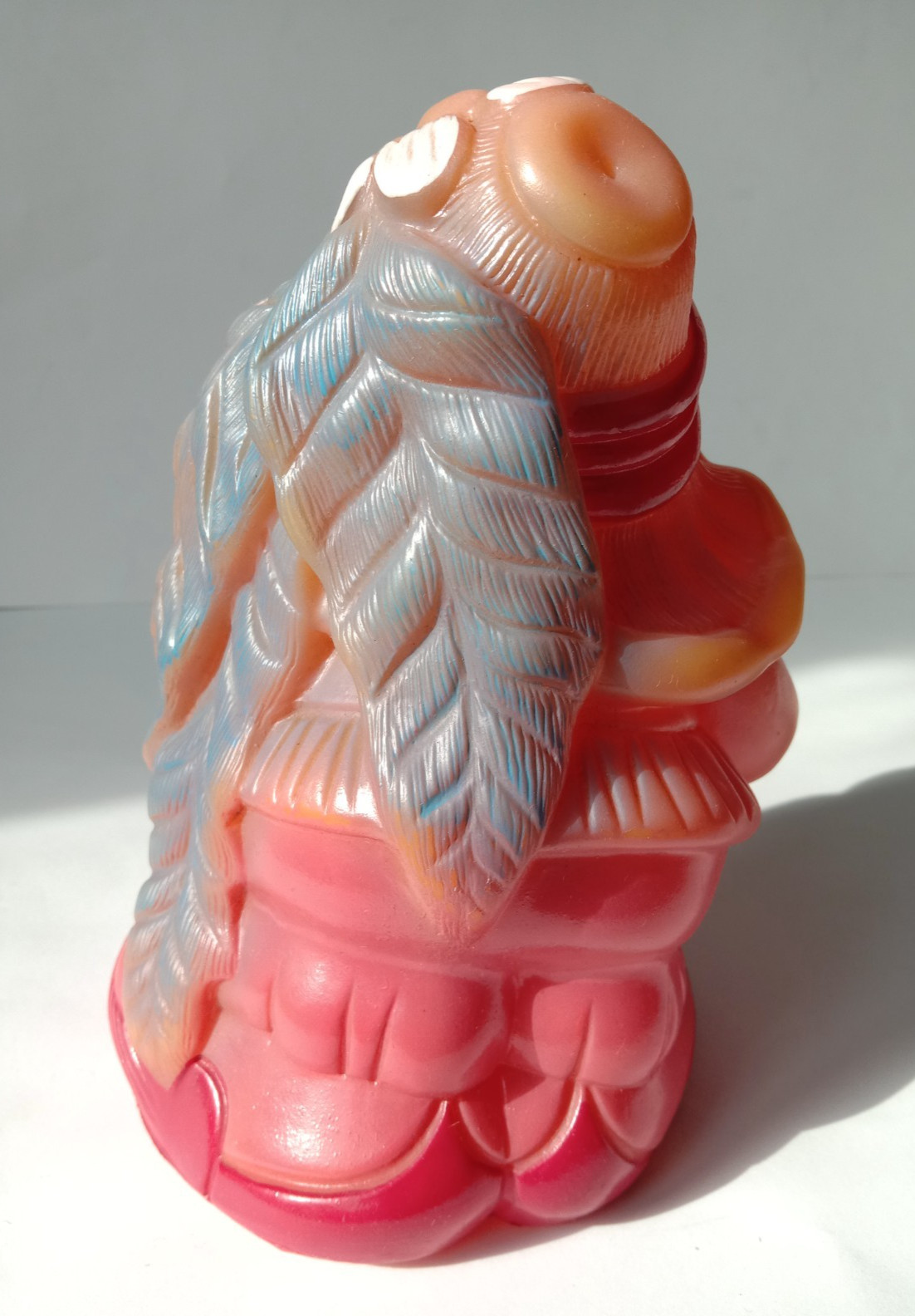 Vintage rubber toy “Good Forest Grandfather” from the USSR period
