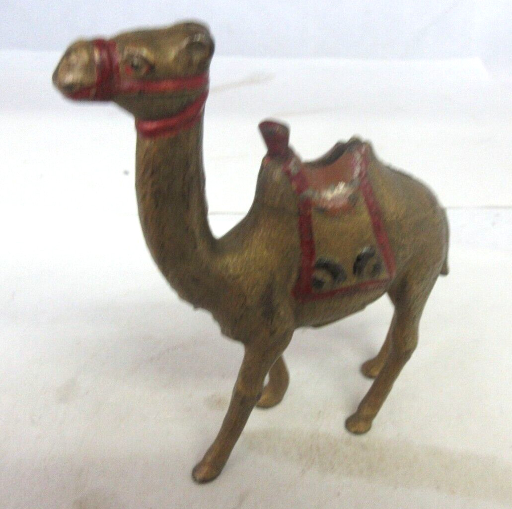 VINTAGE CAST IRON CAMEL SAVINGS BANK 168-E