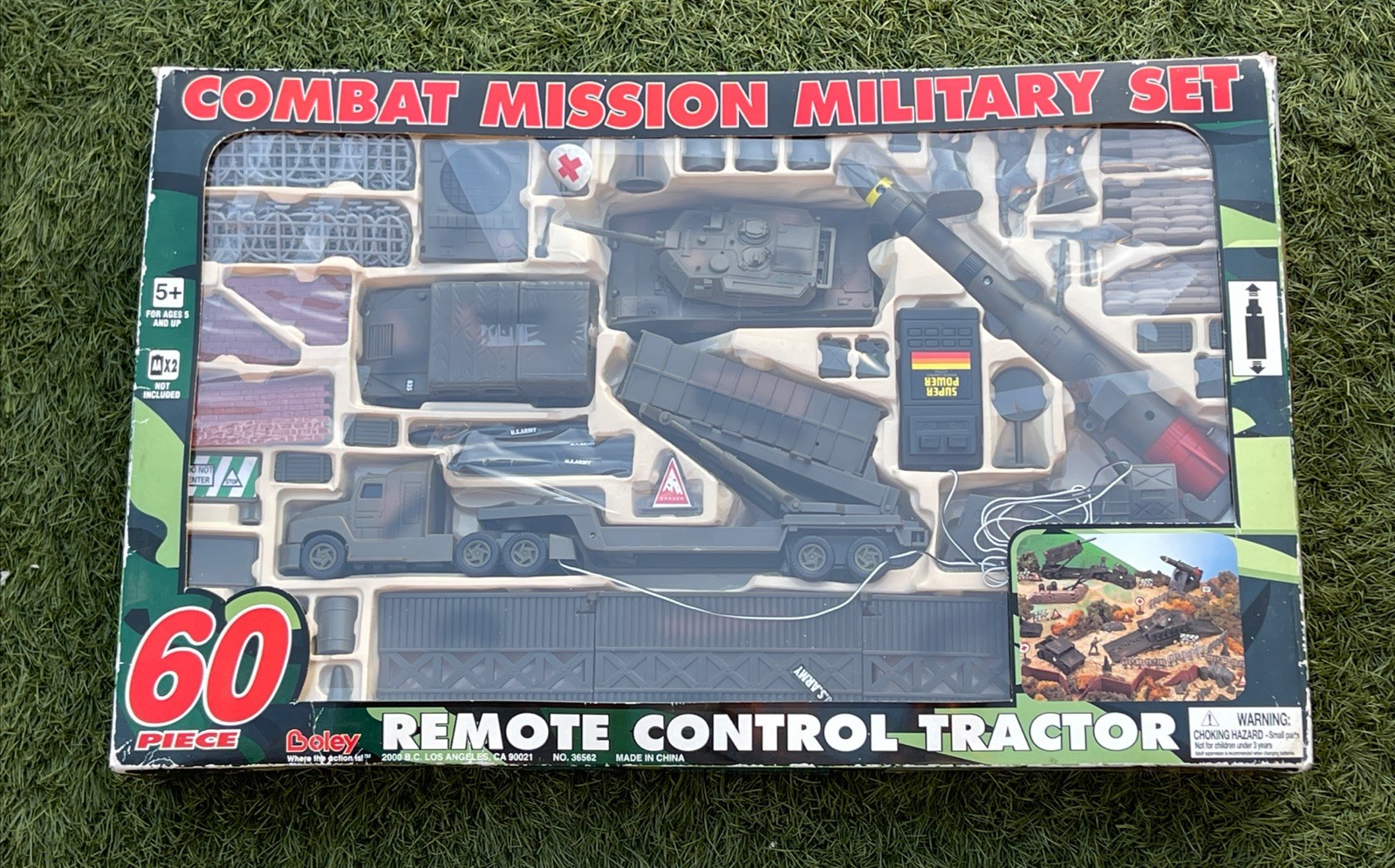 Boley Combat Mission Military Set 60 Piece