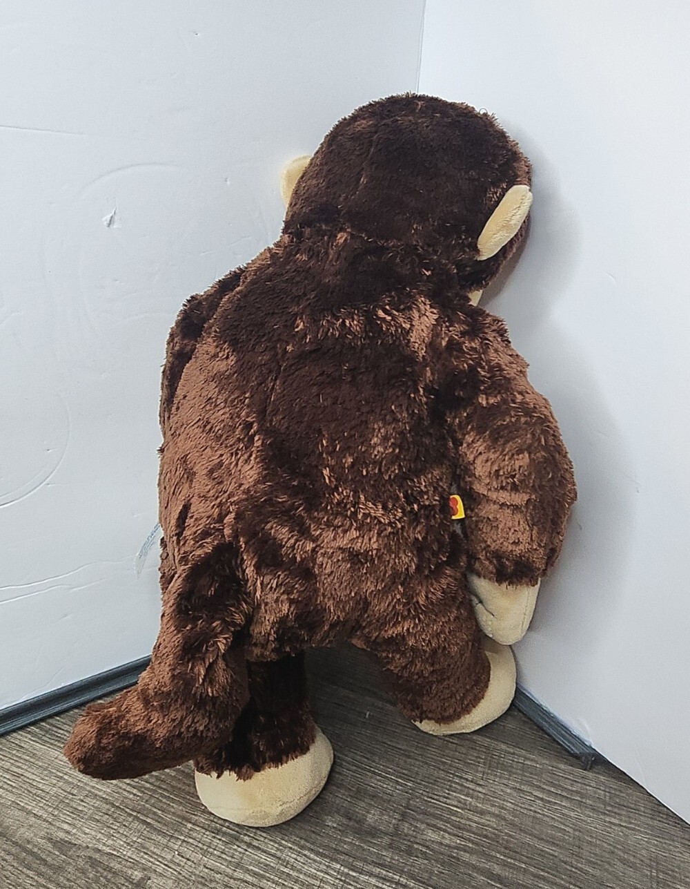 Build A Bear Smiley Monkey Plush Brown 17” Soft Eyes 2017 Stuffed Animal Toy
