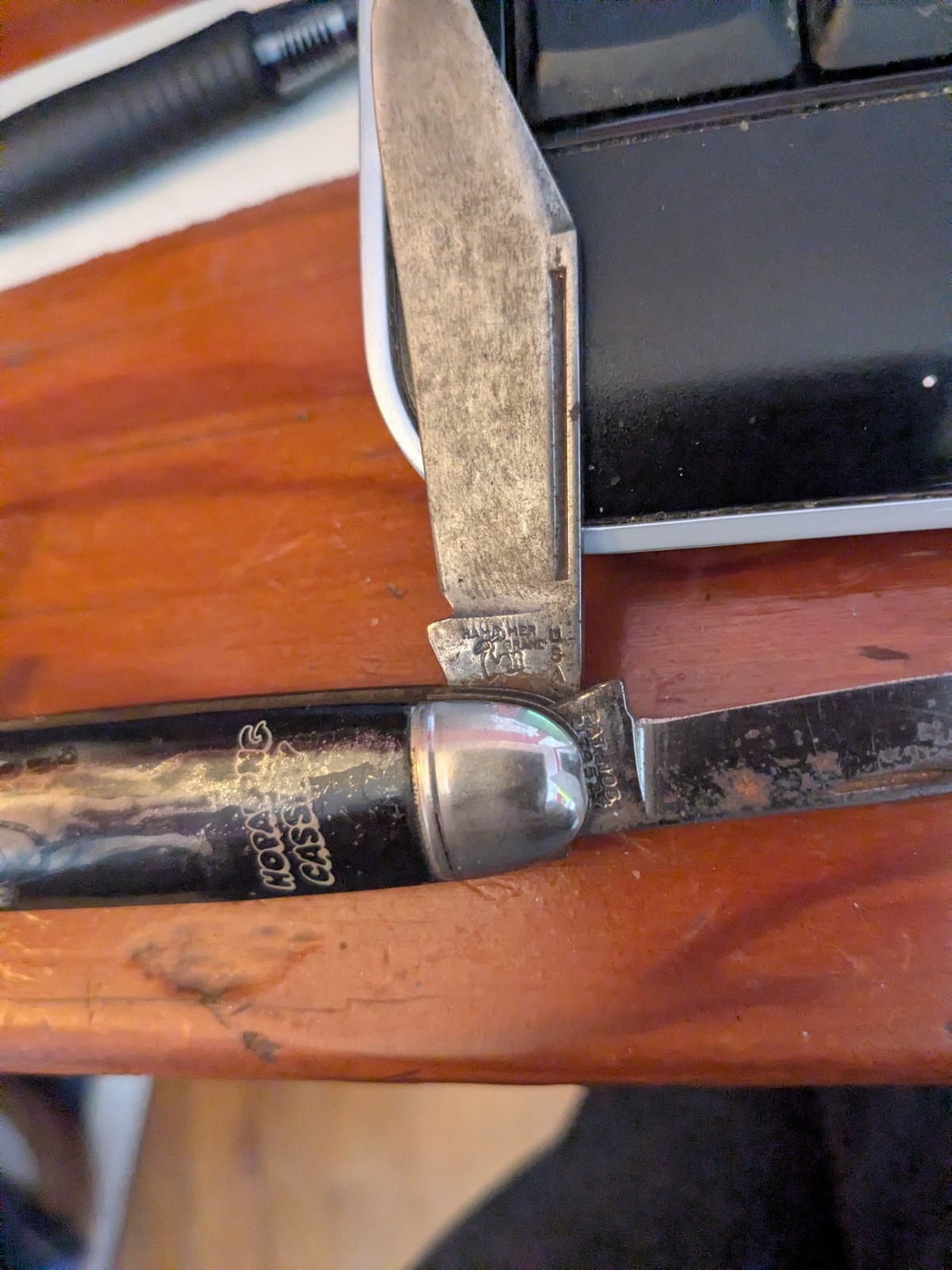 Hopalong Cassidy Knife 3 Blades USA