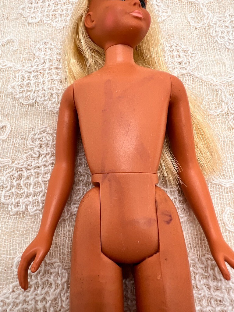 Vintage Skipper Malibu Suntan Made in Korea 1960s