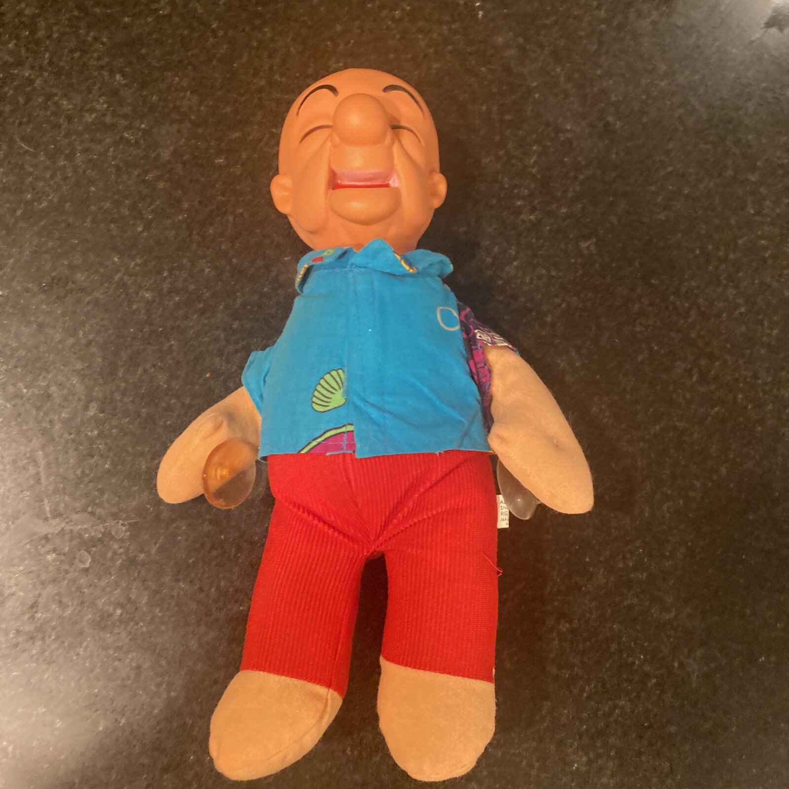 Vintage 13″ Mr. Magoo Doll Suction Cup For Car Window