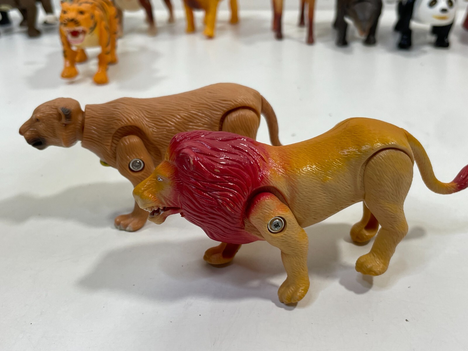 Lot of 33 – Vintage Wind Up Toy ANIMALS Mixed Lot Bundle