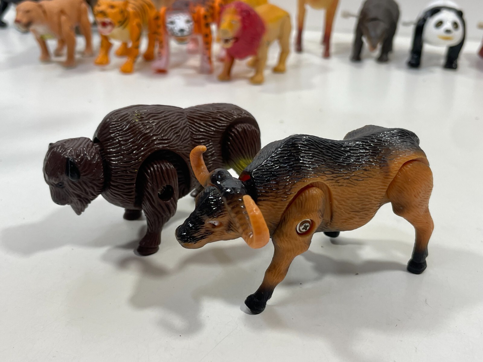 Lot of 33 – Vintage Wind Up Toy ANIMALS Mixed Lot Bundle