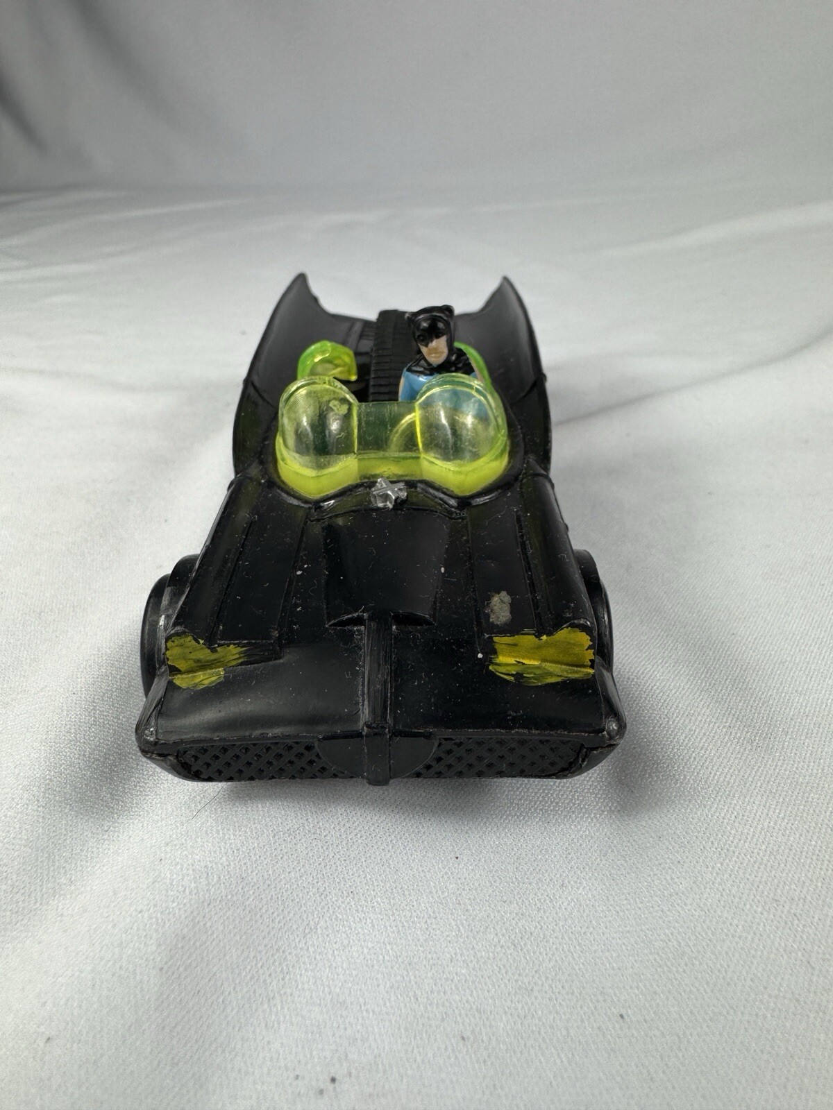 1973 AHI Zip T Pull Cord Batmobile Azrak Hamway Vintage Batman Toy Car