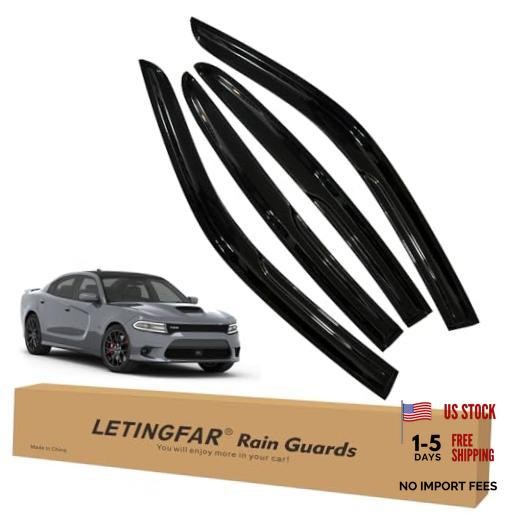 Tape-on Rain Guards for 2011-2023 Dodge Charger D16-for-Dodge-Charger-11/23