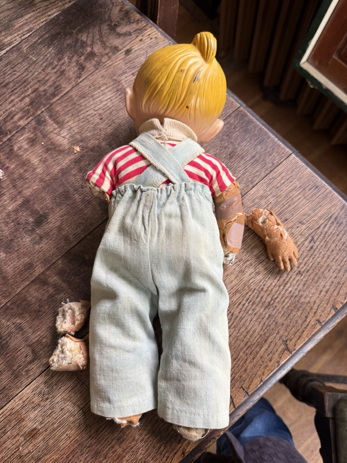 Vintage Original 1950’s Dennis The Menace Doll 14 Inch Needs TLC