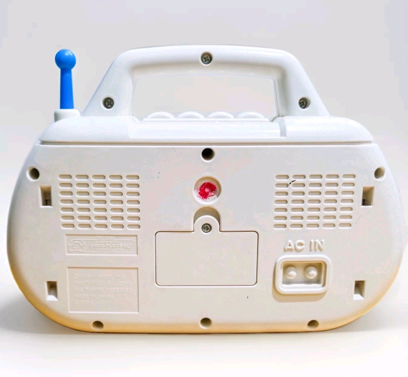 Vintage Playskool – Kids Boom Box Radio Toy – 1995 Tested and working