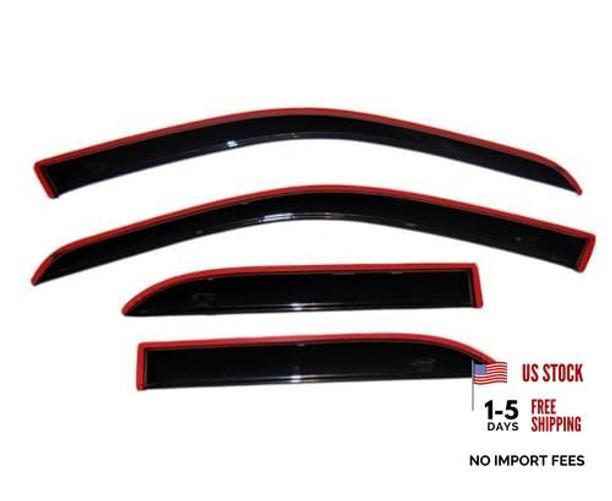 [AVS] in-Channel Rain Guards for 2022-2025 Hyundai Santa Cruz | Window Vent