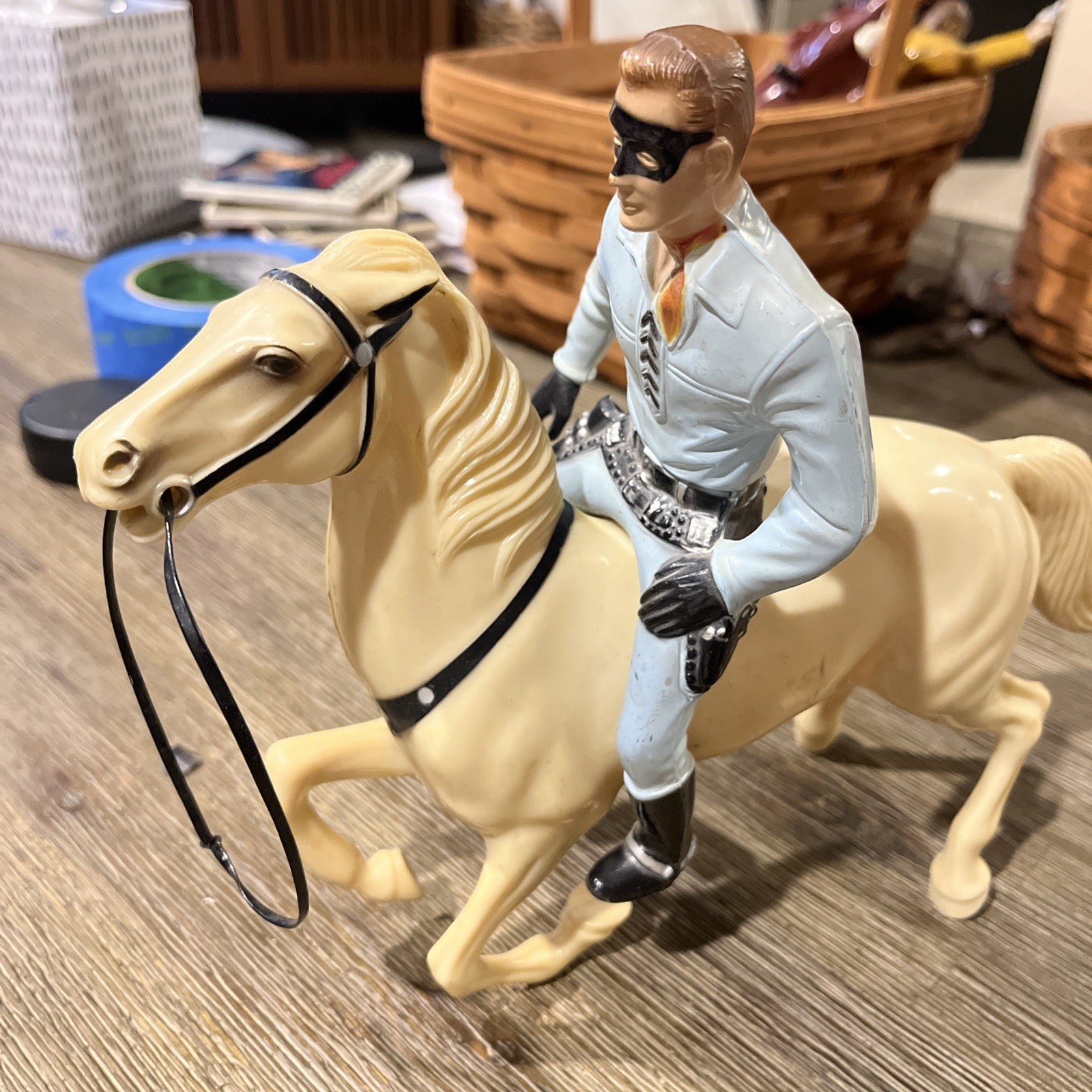 The Lone Ranger And Horse Silver Action figures