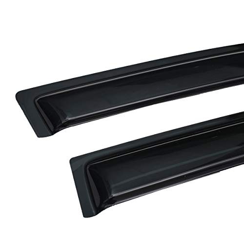 Lightronic Extra Durable Outside-Mount Auto Vent Window Visor, Fits 2012-2014