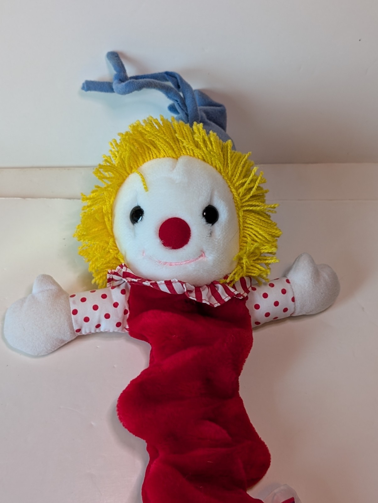 Vintage Dakin Musical Clown Pull Crib Plush Toy Works Great Soothing