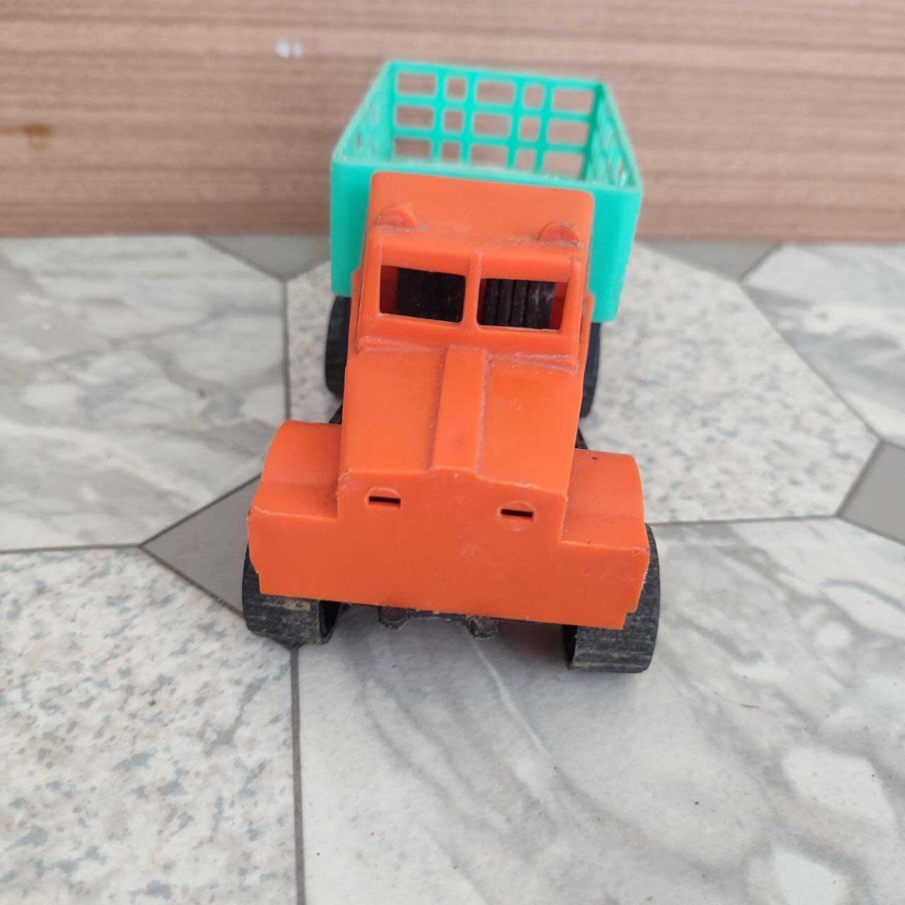 Vintage toy plastic truck Ukraine