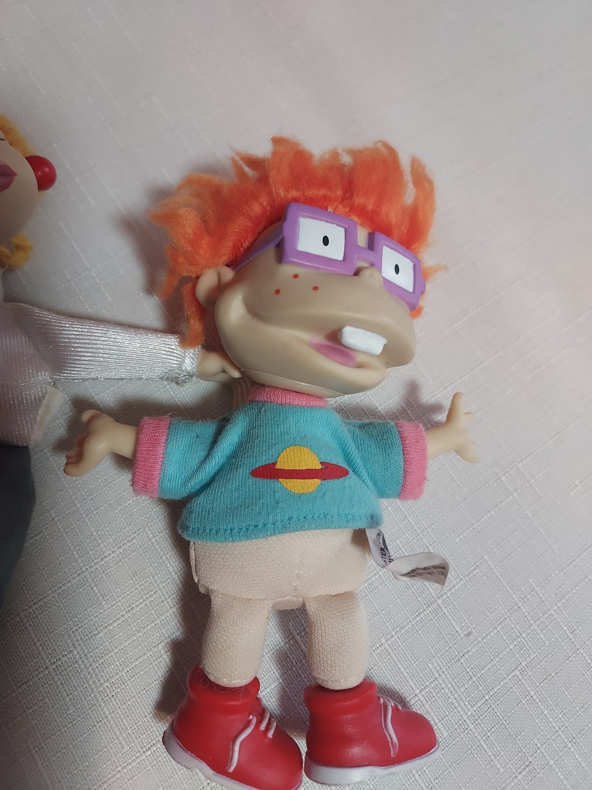 Rugrats Arcotoys Safari Chuckie Finster Doll & Charlotte Pickles Vintage 1997