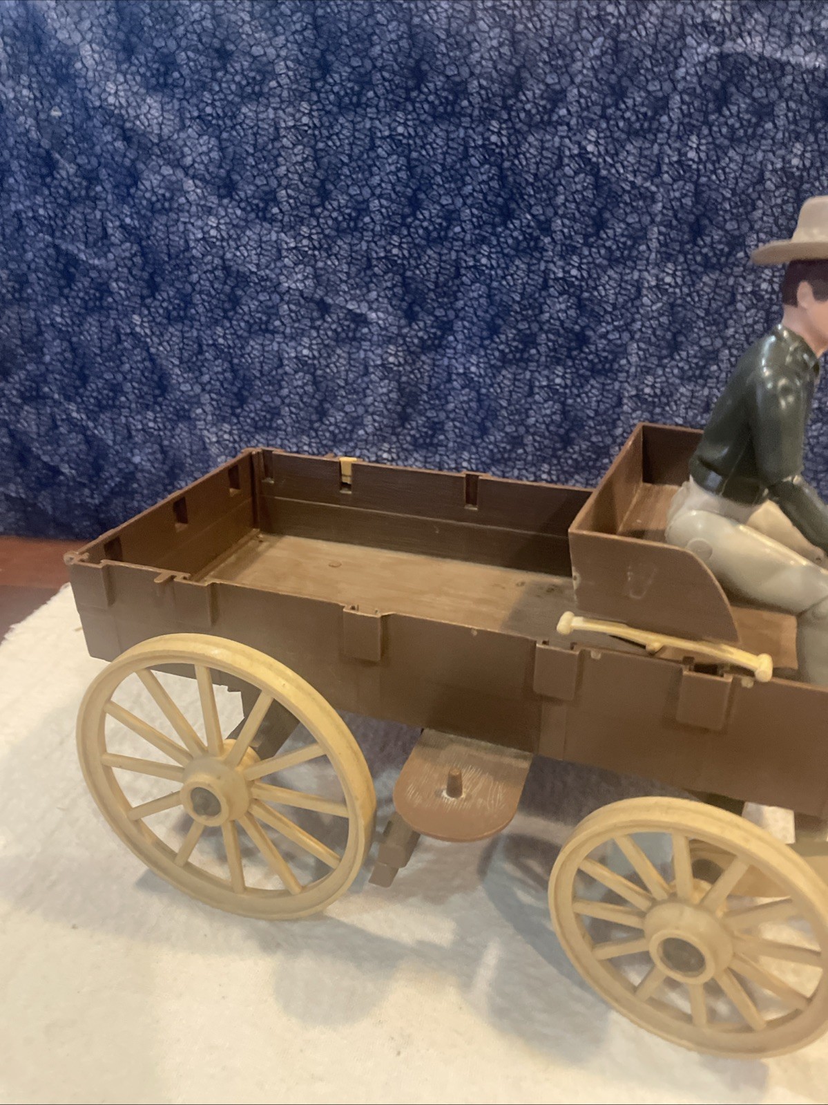 Vintage American Character Bonanza 1966 Buckboard Wagon w/Horse and Little Joe,