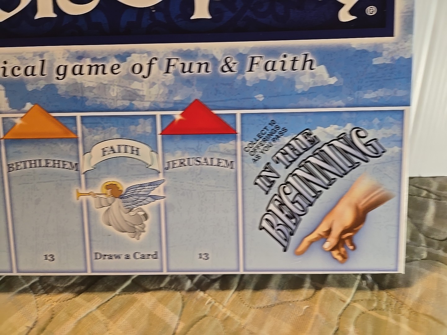 BIBLEOPOLY A Biblical Game Of Fun & Faith (INCOMPLETE)