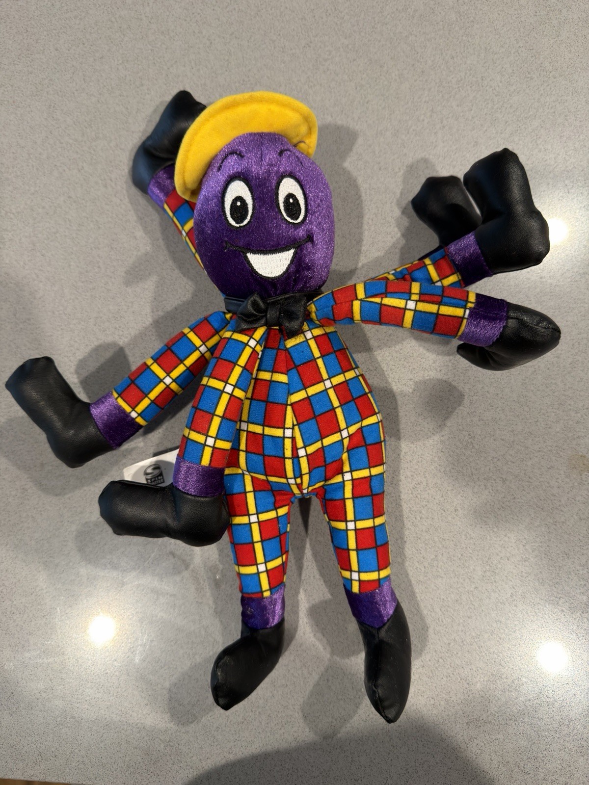 The Wiggles Henry The Octopus Plush Toy 2003 Spin Master 12-13”-Tested,Batteries