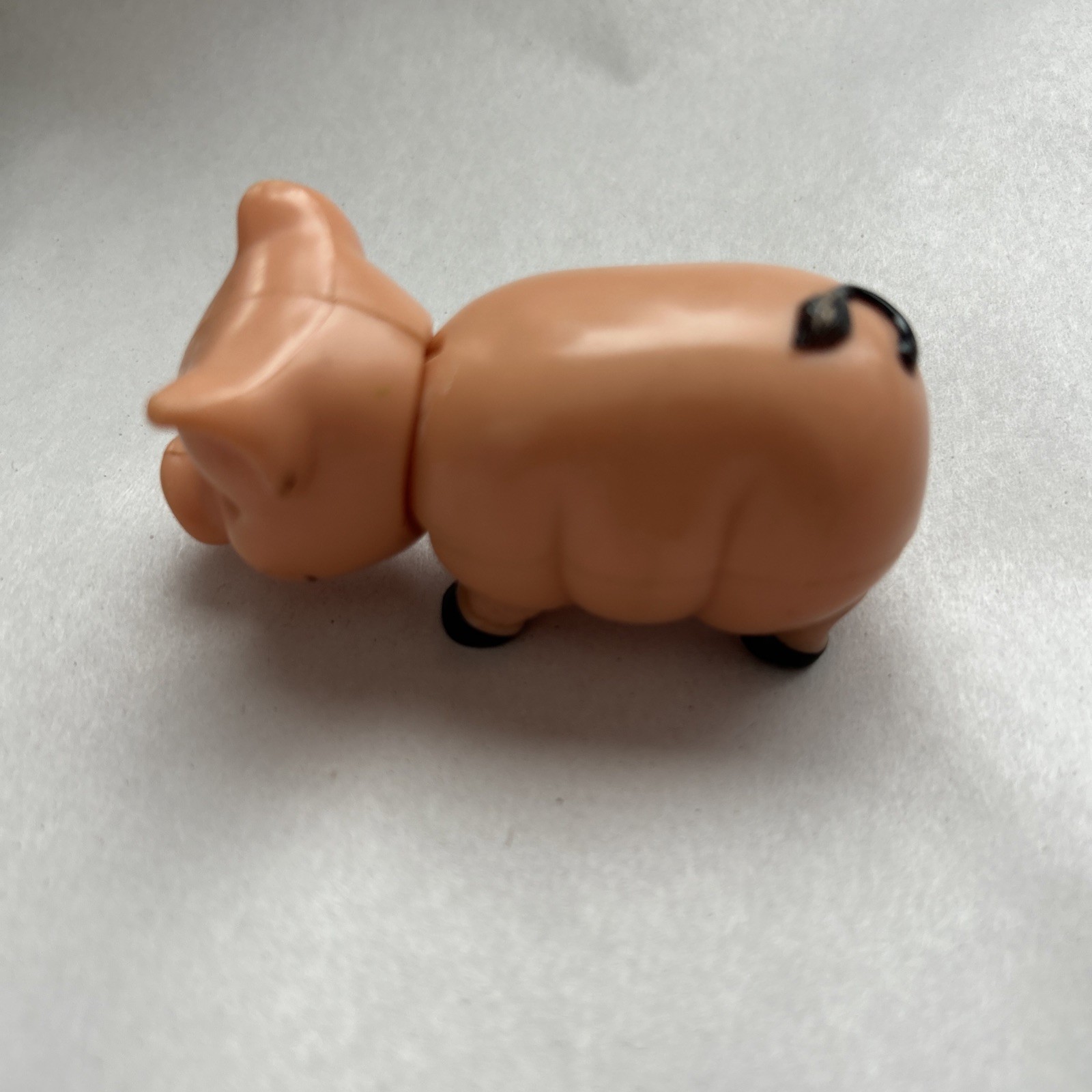 Vintage Pig Head & Legs Move Made in Hong Kong Hard Plastic 3.25×1.5