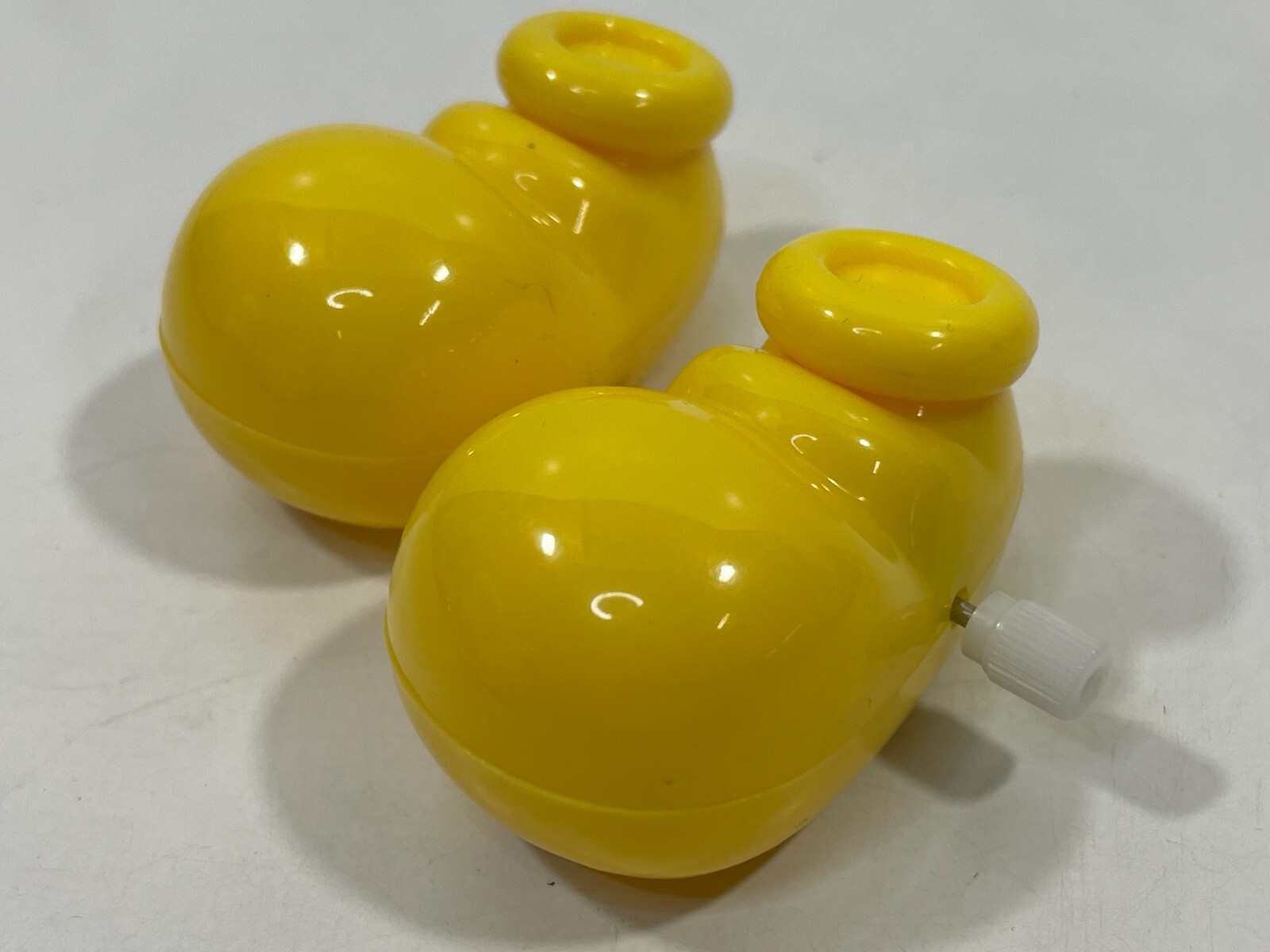 RARE Vintage 90s Disney Mickey Mouse Shoes Walking Feet Wind Up Toy Figure