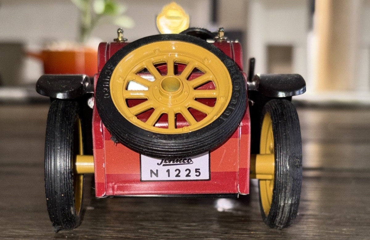 Schuco Mercer 1913 Type 35J 1225 Wind-Up Car Made in Western Germany