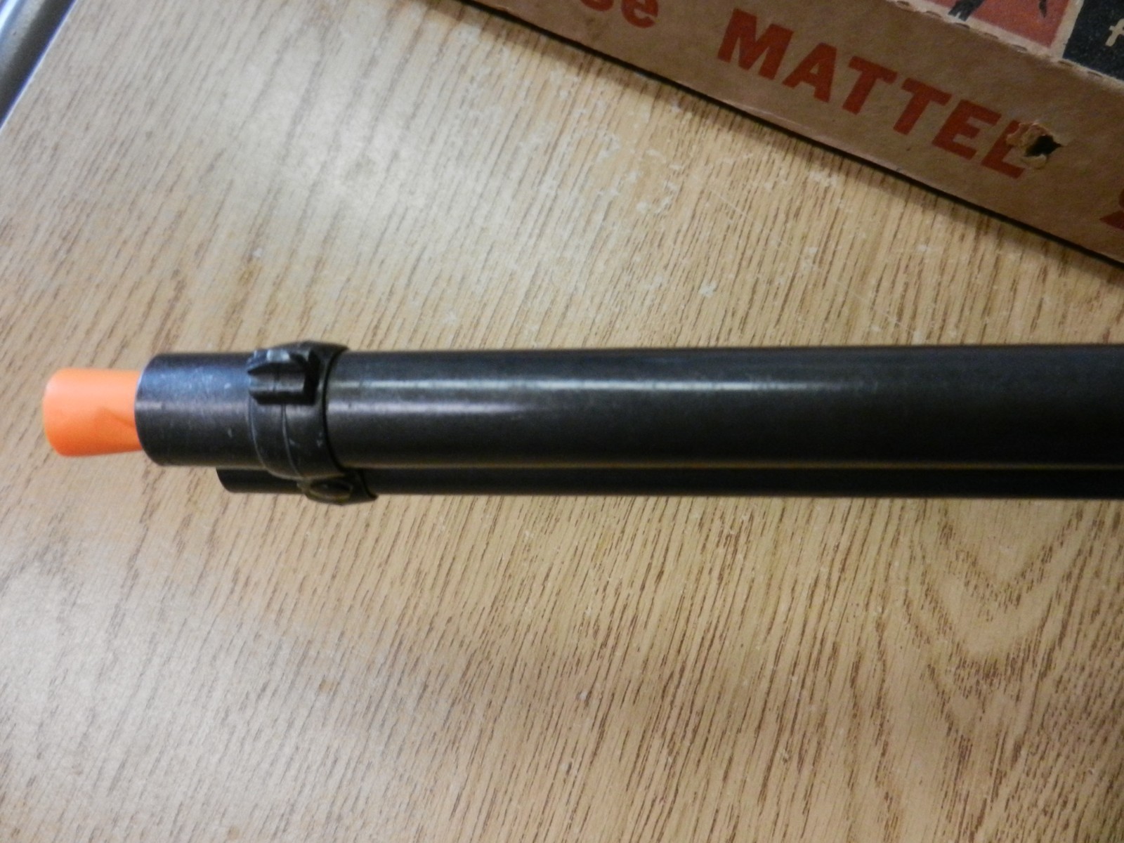 Mattel Toy Official Winchester Saddle Gun W/ Original Box Circa 1958 No Bullets