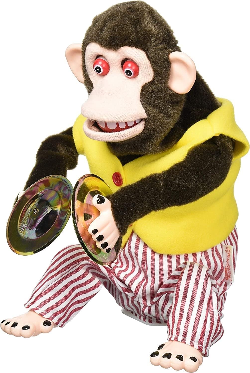 Toy Story Jolly Chimp Monkey Doll Musical Cymbals Funny Collectible Disney Pixar