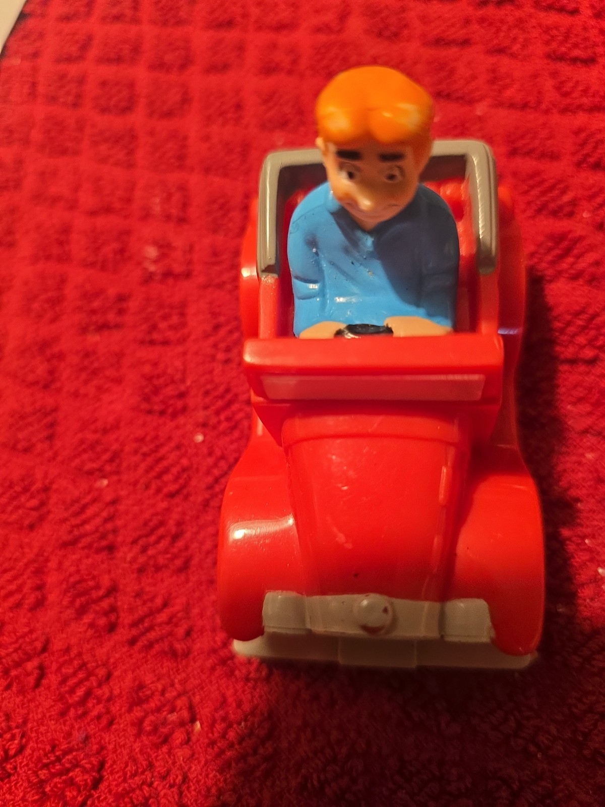 Archie Andrews Car Toy Figurine Collectible Red Vehicle 3TB36