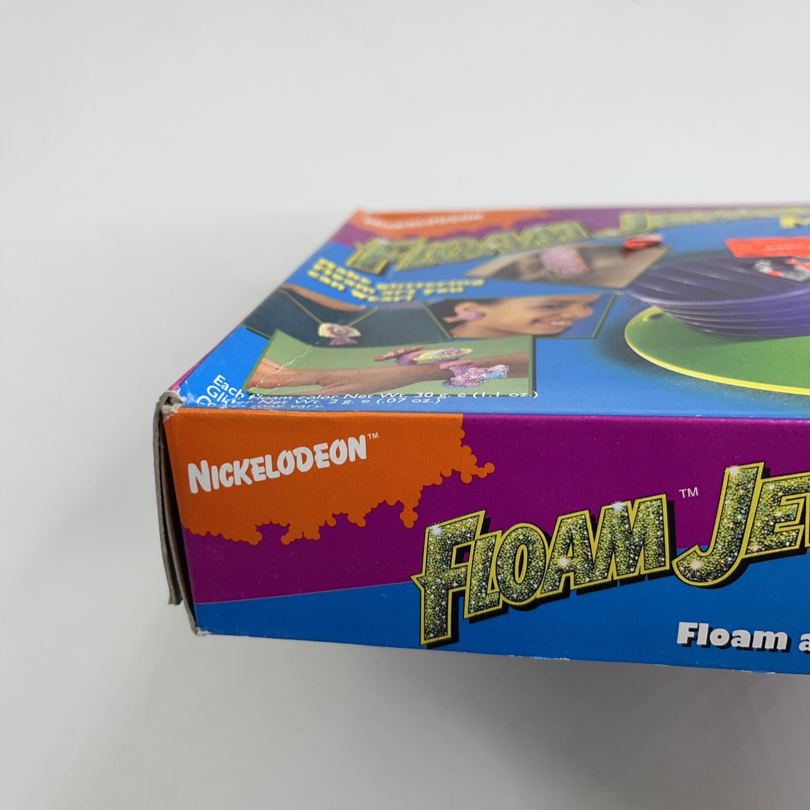 New Nickelodeon Floam Jewelry Maker Vintage 1990s Nick For Kids Floam Foam Art