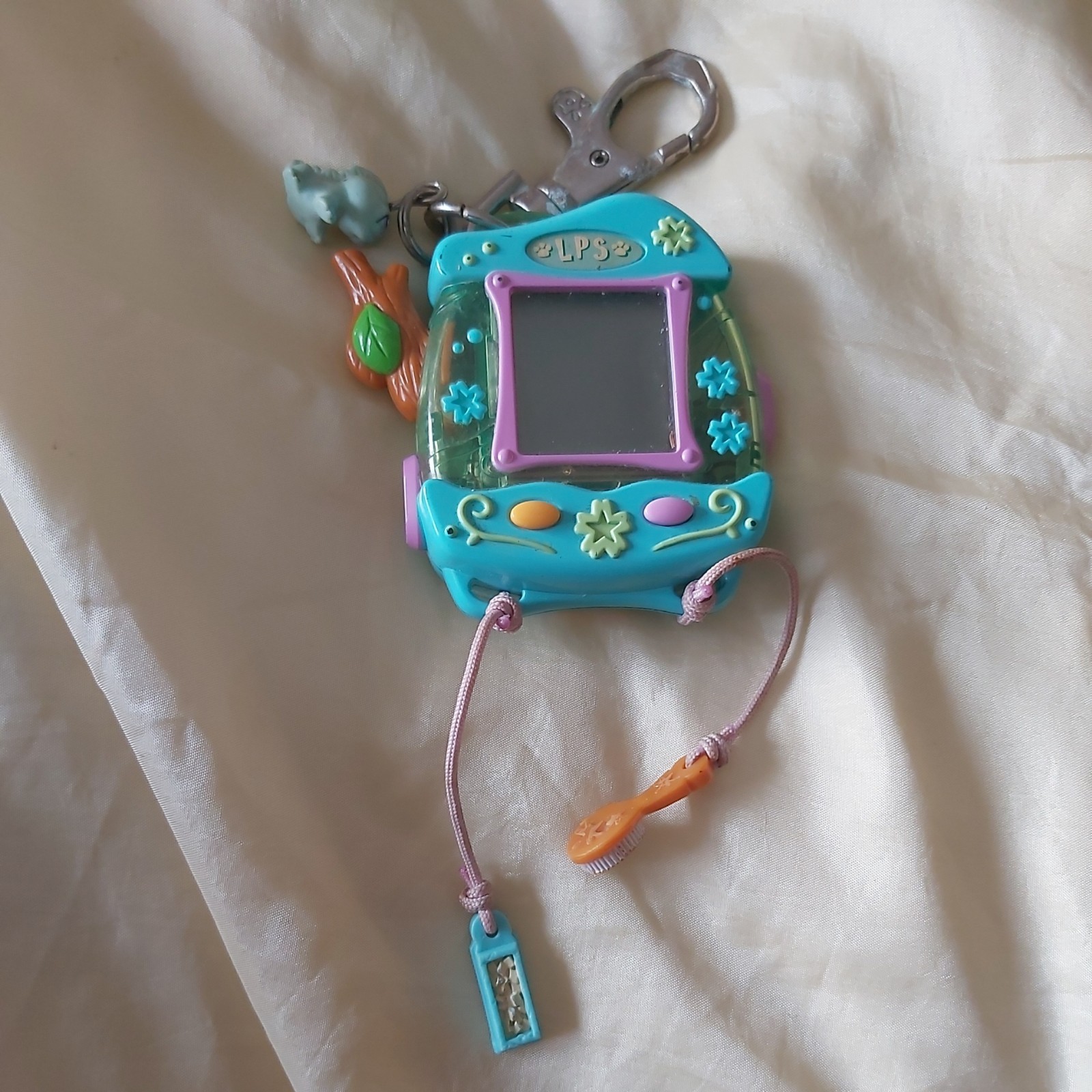 Hasbro LPS Littlest Pet Shop 2006 Digital Virtual Pet Lizard Igauna blue