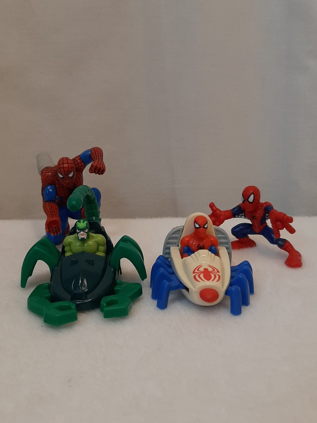 Marvel Spider-Man Action Figure And Sting Striker Lot of 4 Toys McDonald Etc.