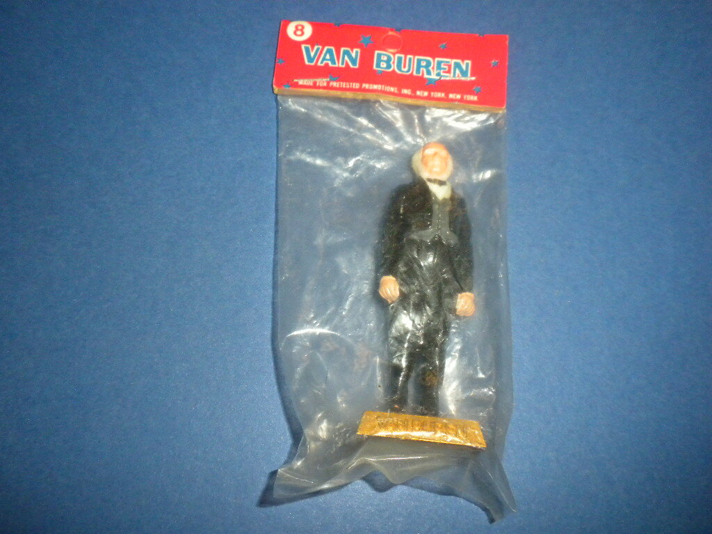 VAN BUREN #8 UNITED STATES PRESIDENT Marx figure 1960’s mint in bag