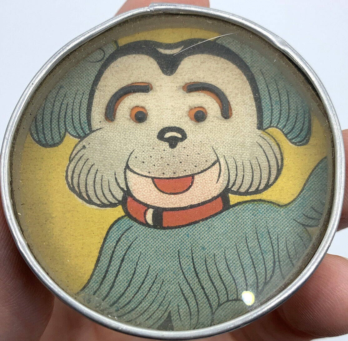 Vtg Dexterity Puzzle Dog Shih Tzu Havanese Maltese Eyebrow Mirror Vintage Toy