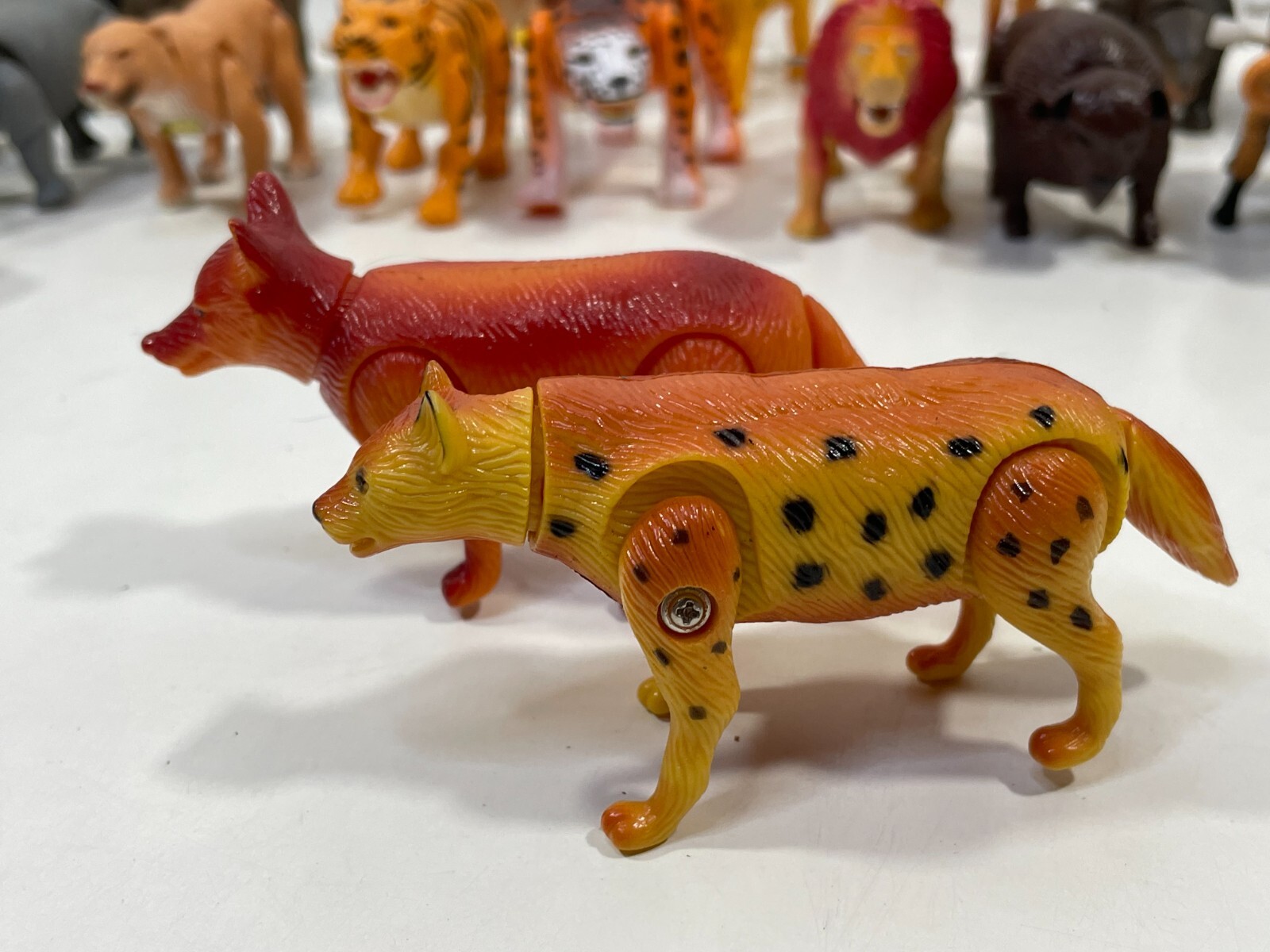 Lot of 33 – Vintage Wind Up Toy ANIMALS Mixed Lot Bundle