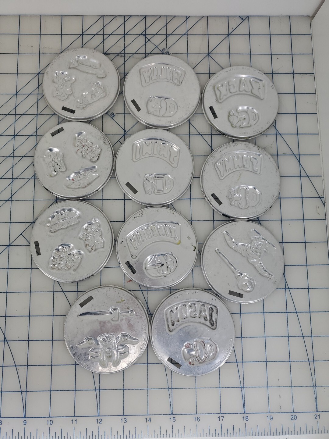 Toymax MMPR Mighty Morphin Power Rangers molds 1994 Mattel Incredible Edibles