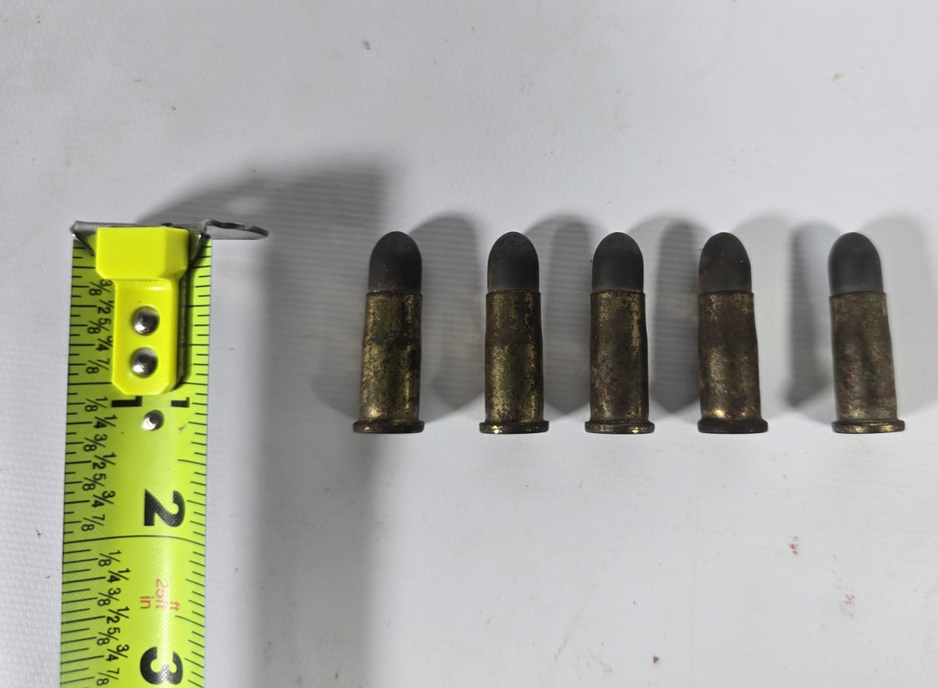 VINTAGE LOT OF (5) CAP GUN BULLETS Mattel Toy