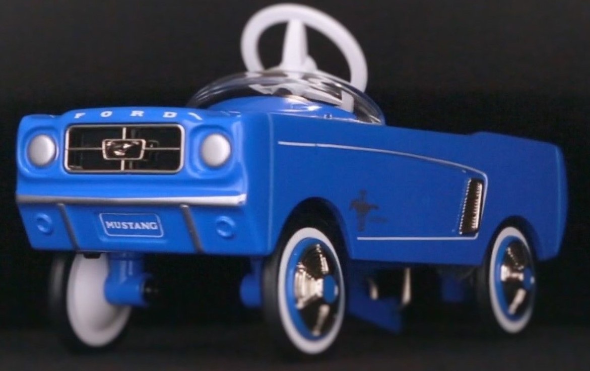 1967 Mustang Mini Pedal Car “Too Small For Child To Ride On” Metal Body Model