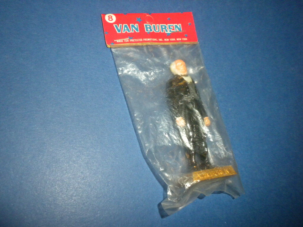 VAN BUREN #8 UNITED STATES PRESIDENT Marx figure 1960’s mint in bag