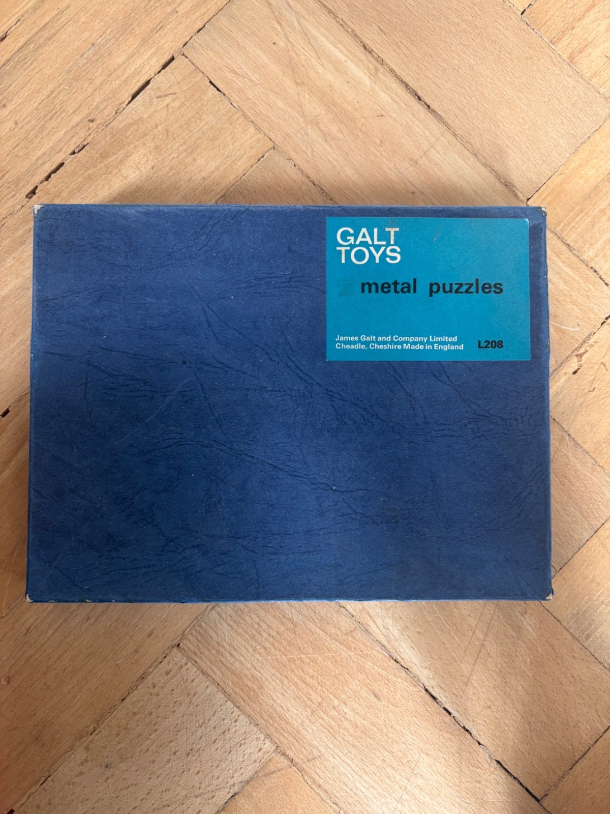 Galt Toys Metal Puzzles 12 with solutions complete