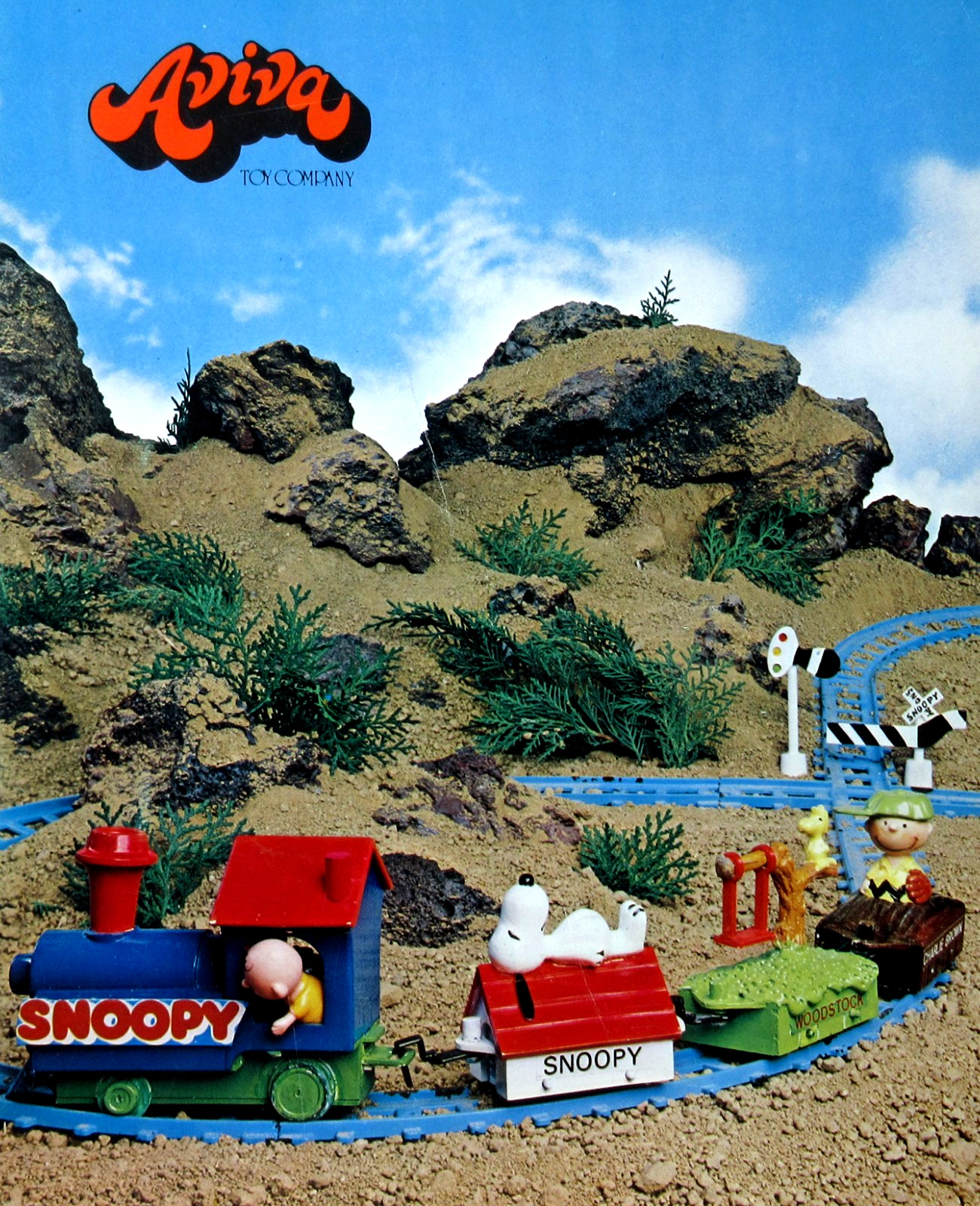 Vintage Peanuts Snoopy Toy Catalog Aviva Playsets Train Diecast Cars Prices 1978